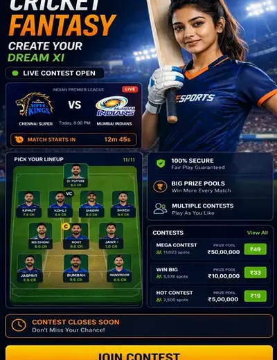 Investimento10 (investimento 10) fantasy cricket & matchday visual 3